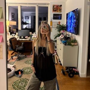 ⚡️Vintage•Black•Slipon•Night Dress w/ Y2K🎀